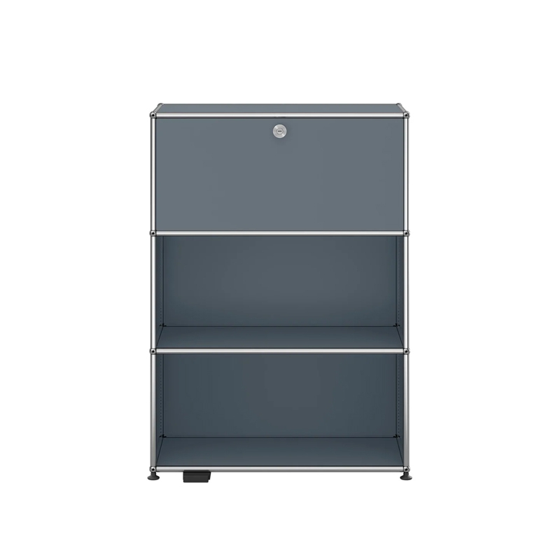 Meuble de rangement USM HALLER E M58 Gris moyen USM HALLER