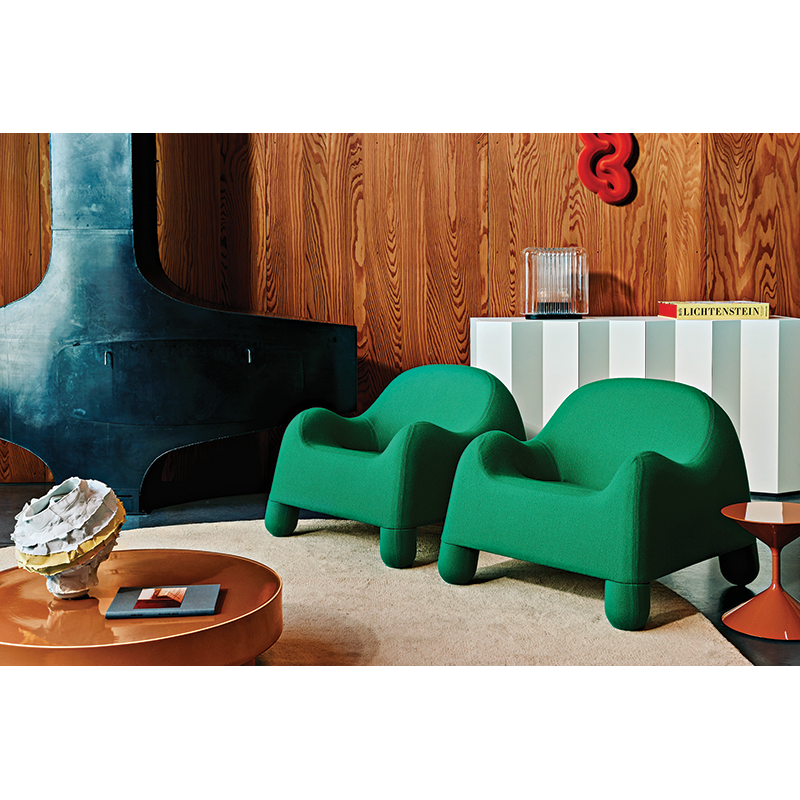 Fauteuil GOMMA Terso 32946 Vert ZANOTTA