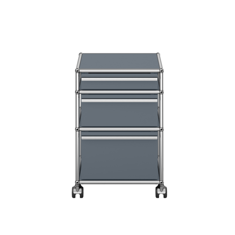 Meuble de rangement USM HALLER M63 Gris moyen USM HALLER