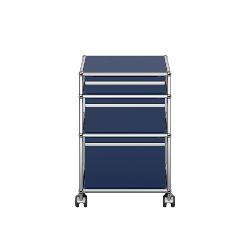 Meuble de rangement USM HALLER M63 Bleu acier USM HALLER