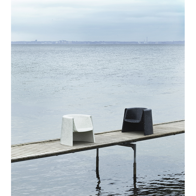 Fauteuil BIT LOUNGE Blanc Normann Copenhagen