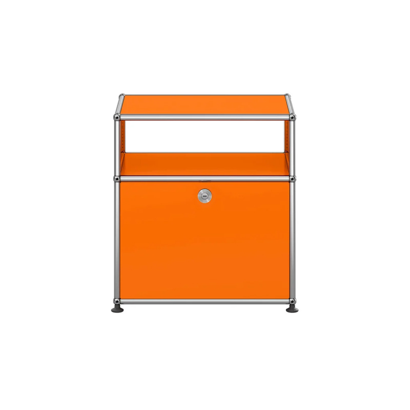 Meuble de rangement USM HALLER M55 Orange pur USM HALLER