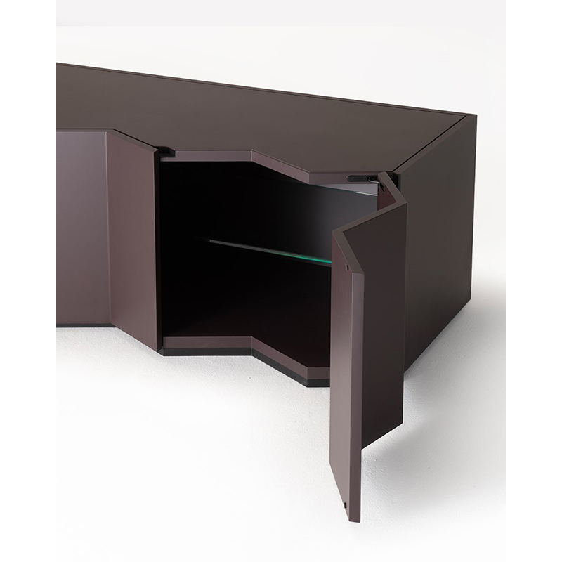 Meuble de rangement Z24 Bas Espresso ZANOTTA