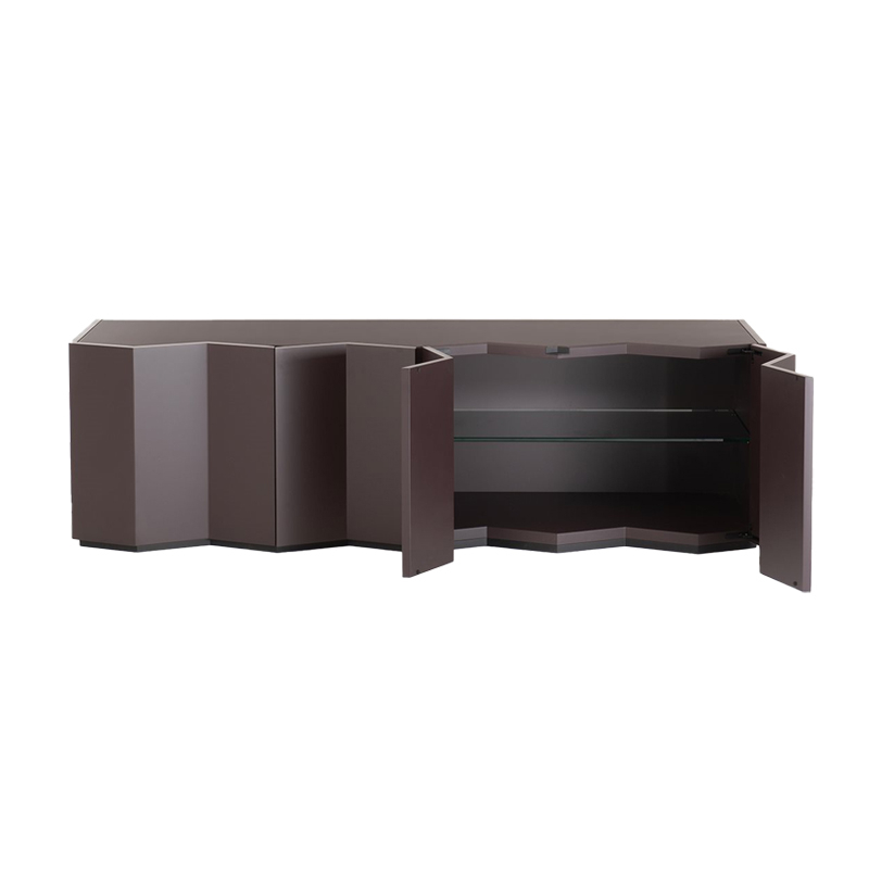 Meuble de rangement Z24 Bas Espresso ZANOTTA