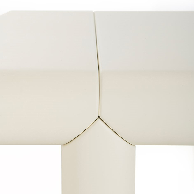 Table basse ZAVOLO L 120 Talc ZANOTTA