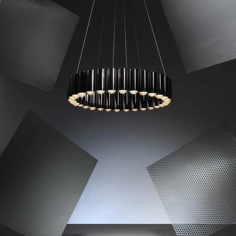 Suspension CAROUSEL Gunmetal poli LEE BROOM