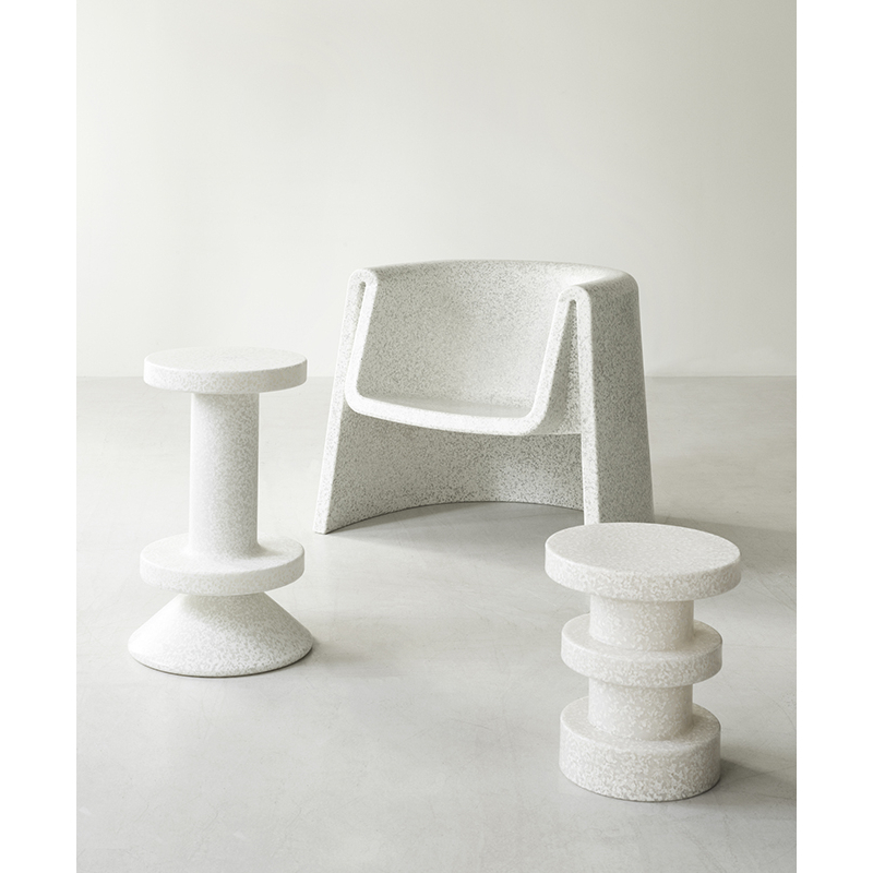 Tabouret haut BIT H 65 Blanc Normann Copenhagen