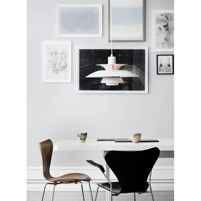 Suspension PH 5 Blanc moderne LOUIS POULSEN