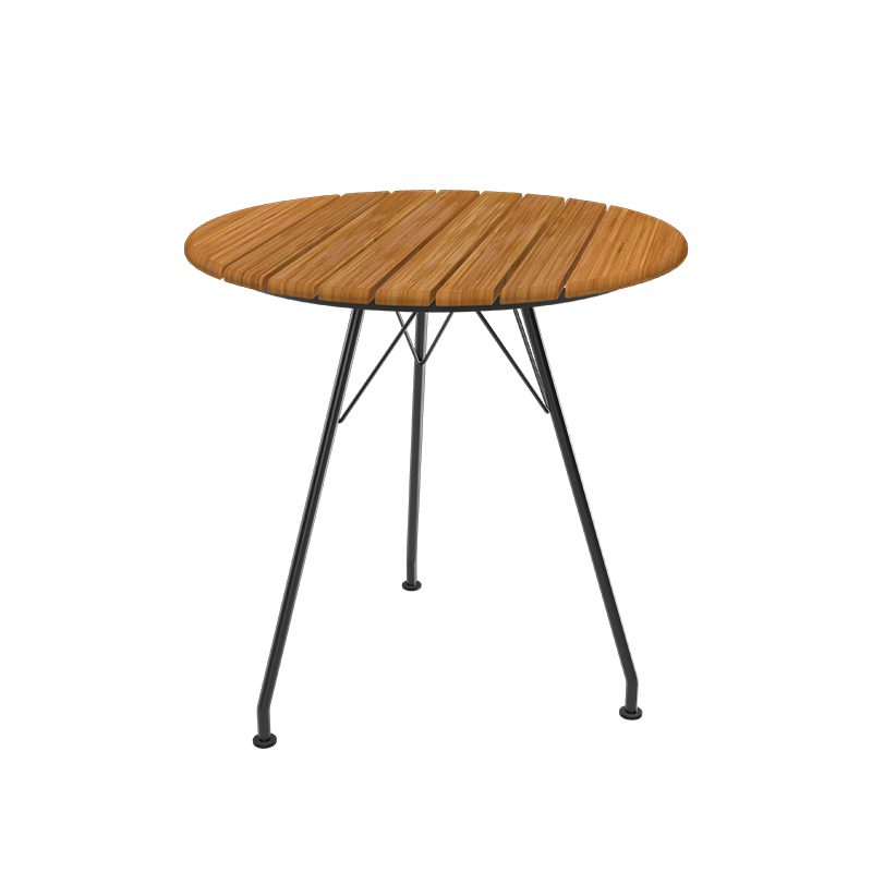 Table extérieur Table café CIRCUM Bambou/ noir HOUE