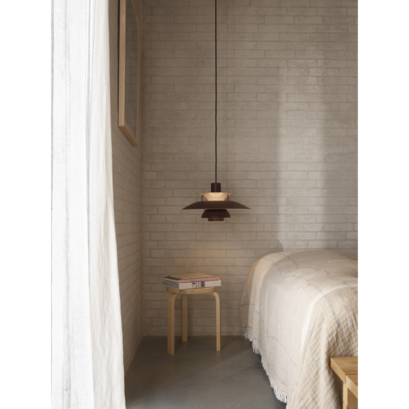 Suspension PH 5 Monochrome Burgundy LOUIS POULSEN