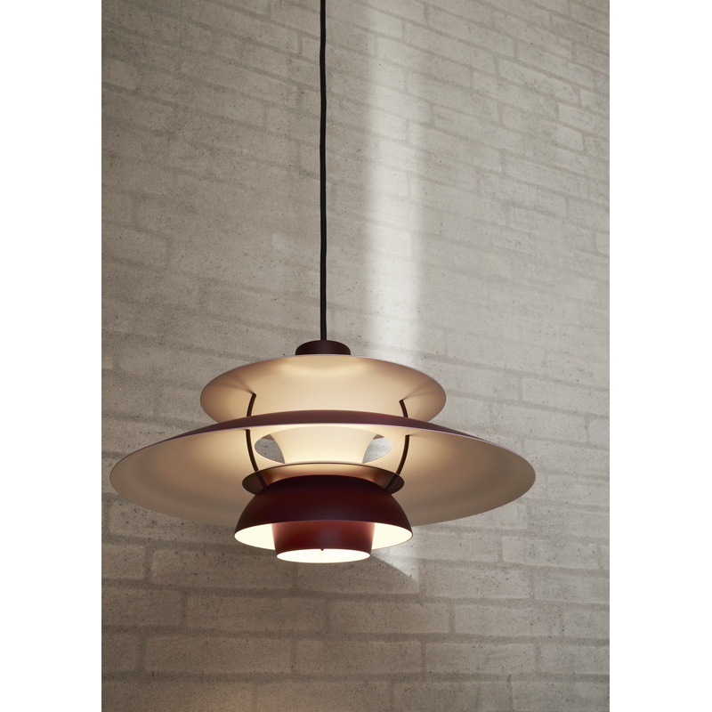 Suspension PH 5 Monochrome Burgundy LOUIS POULSEN