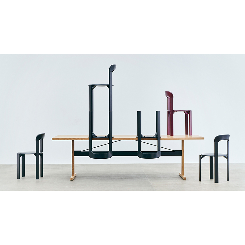 Tabouret haut REY H 75 Marron umber HAY