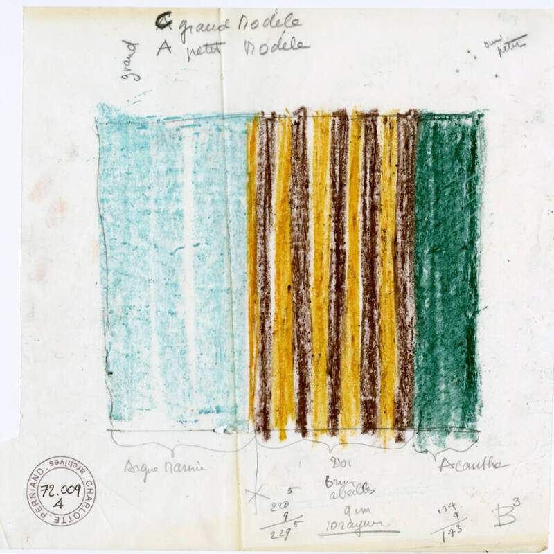 Tapis Tapis LES ARCS BRUN ABEILLE 1972 CC-TAPIS