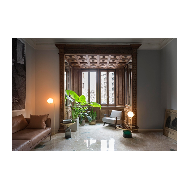 Lampadaire IC F1 Laiton FLOS