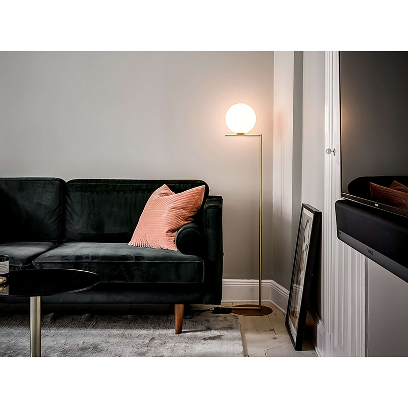 Lampadaire IC F1 Laiton FLOS