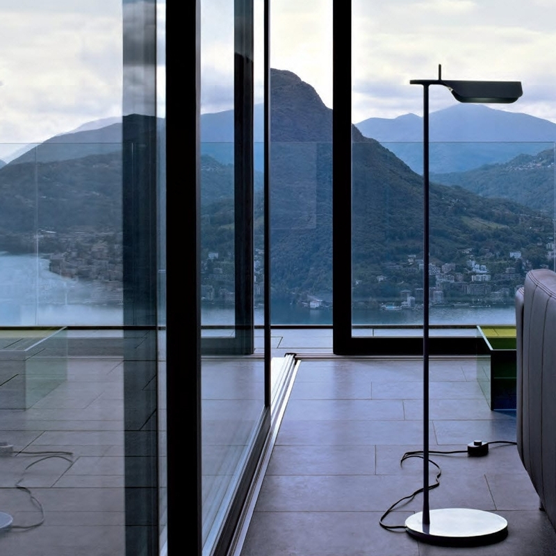 Lampadaire TAB F Noir FLOS