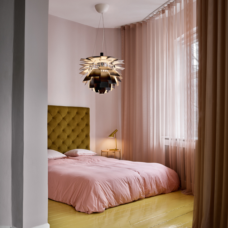 Suspension PH ARTICHOKE Ø60 Noir LOUIS POULSEN