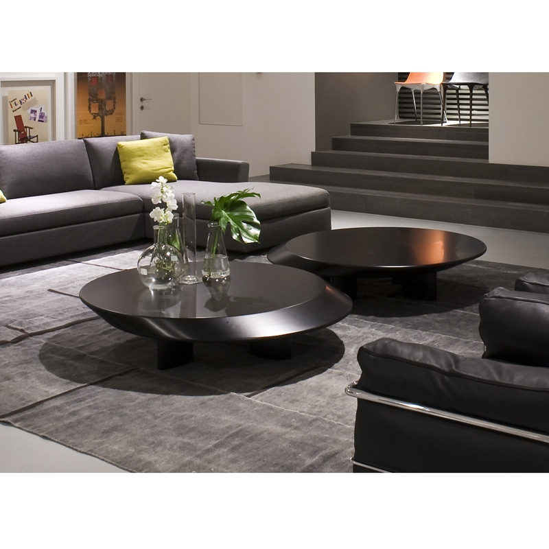 Table basse 520 ACCORDO Marron glacé CASSINA