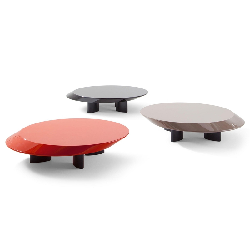 Table basse 520 ACCORDO Marron glacé CASSINA