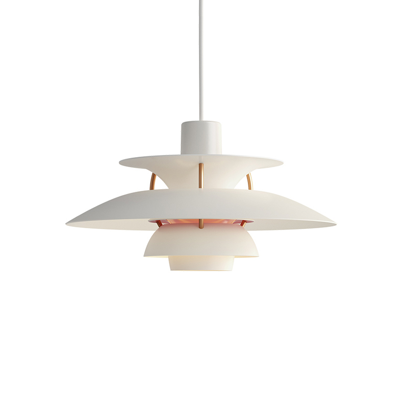 Suspension PH 5 MINI Blanc moderne LOUIS POULSEN