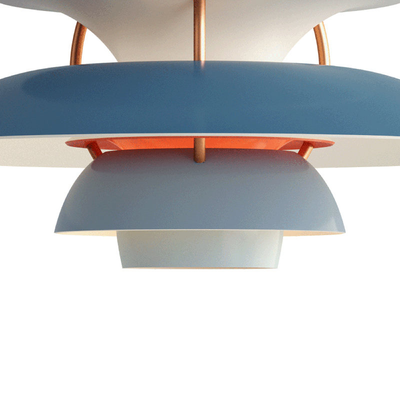 Suspension PH 5 MINI Nuances de bleu LOUIS POULSEN