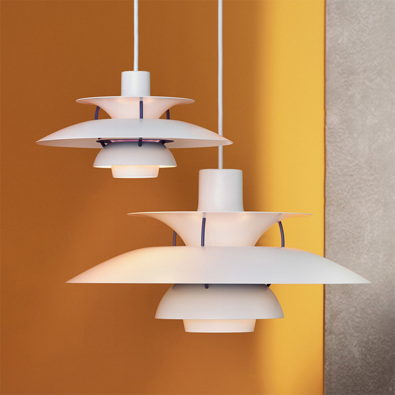 Suspension PH 5 MINI Nuances de rose LOUIS POULSEN