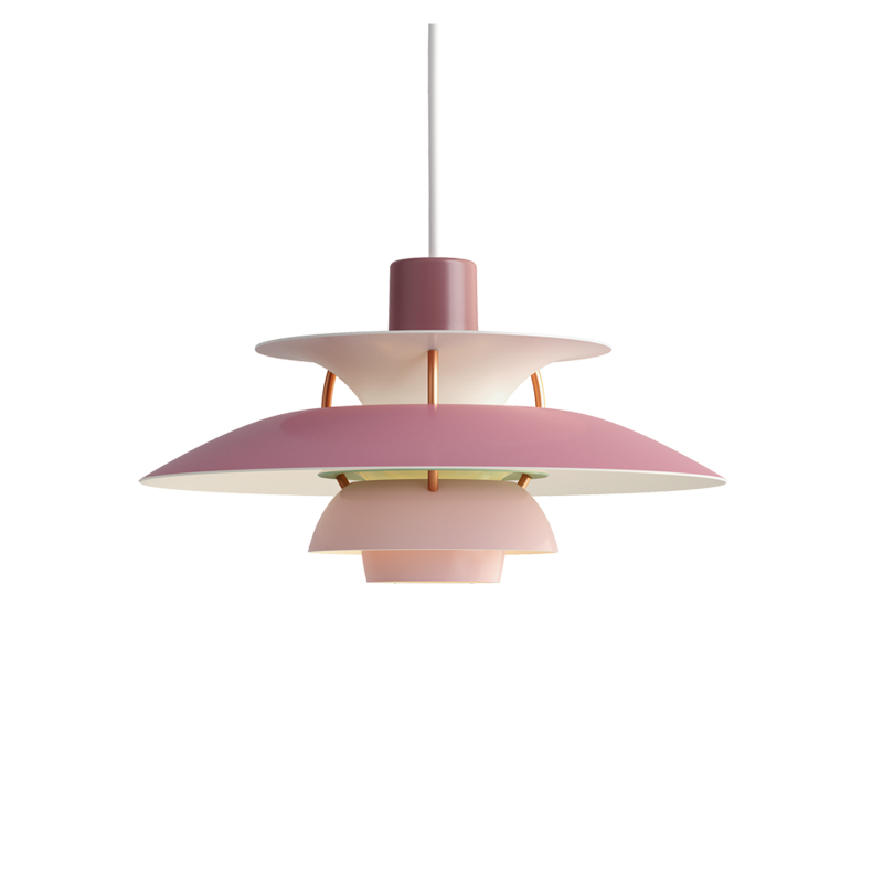 Suspension PH 5 MINI Nuances de rose LOUIS POULSEN
