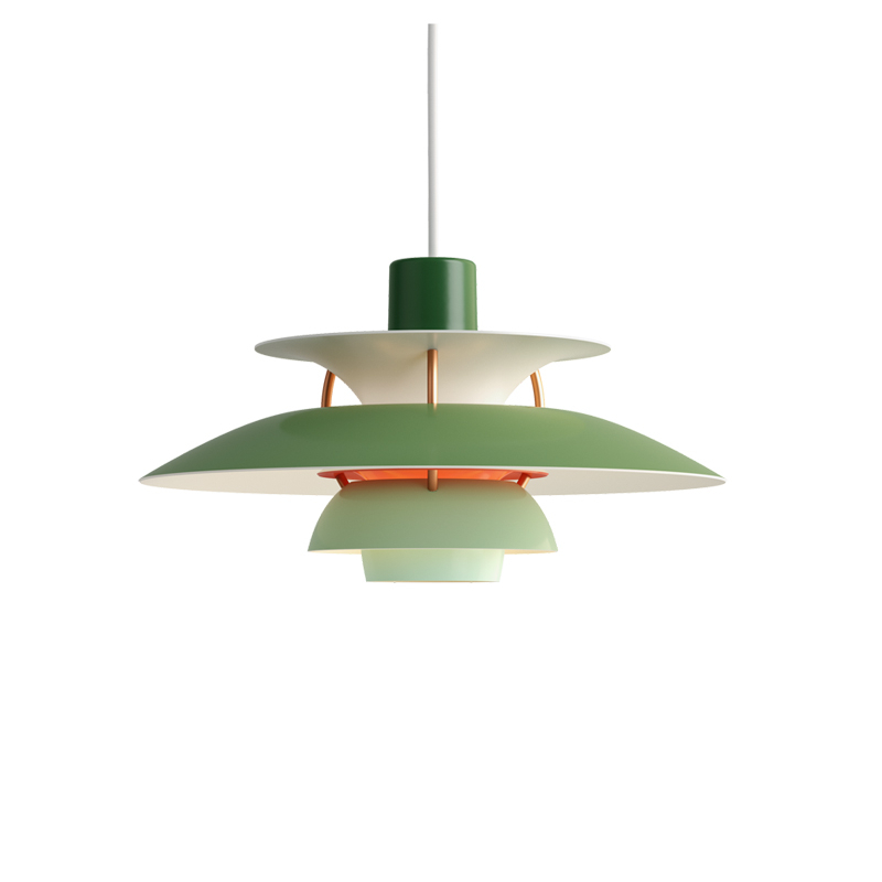Suspension PH 5 MINI Nuances de vert LOUIS POULSEN
