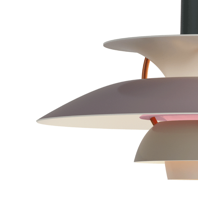 Suspension PH 5 MINI Nuances de gris LOUIS POULSEN