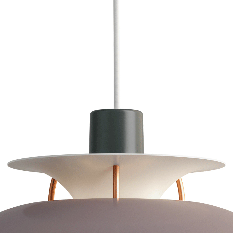 Suspension PH 5 MINI Nuances de gris LOUIS POULSEN