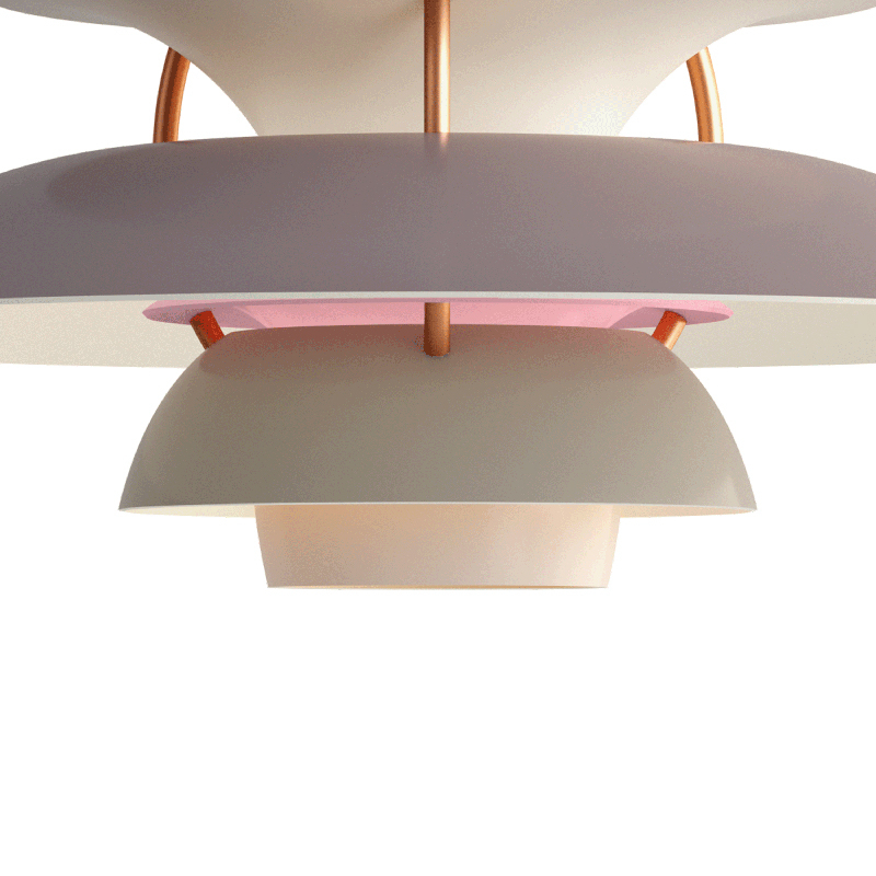 Suspension PH 5 MINI Nuances de gris LOUIS POULSEN