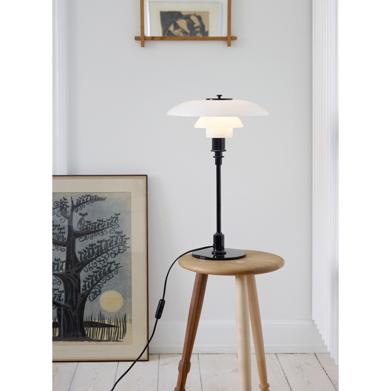 Lampe à poser PH 3/2 TABLE Noir métallisé LOUIS POULSEN