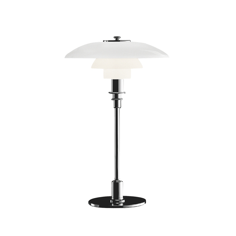 Lampe à poser PH 3/2 TABLE  Chromé haute brillance LOUIS POULSEN