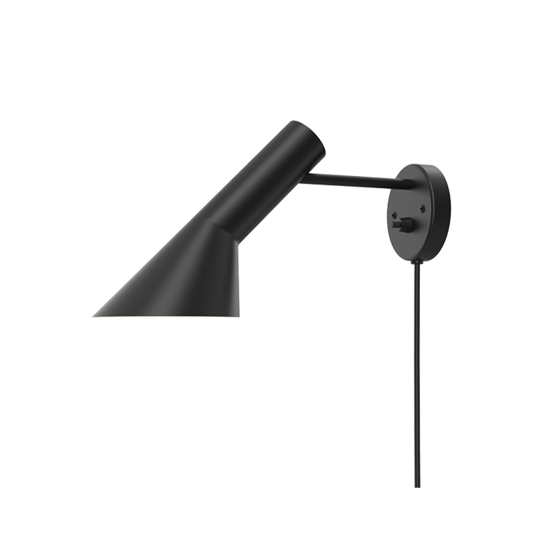 Applique AJ WALL Noir LOUIS POULSEN