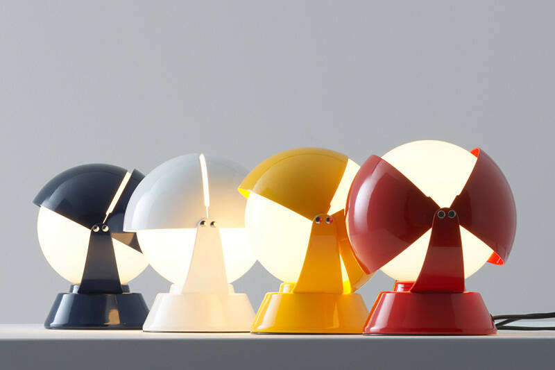 Lampe à poser BUONANOTTE Jaune STILNOVO