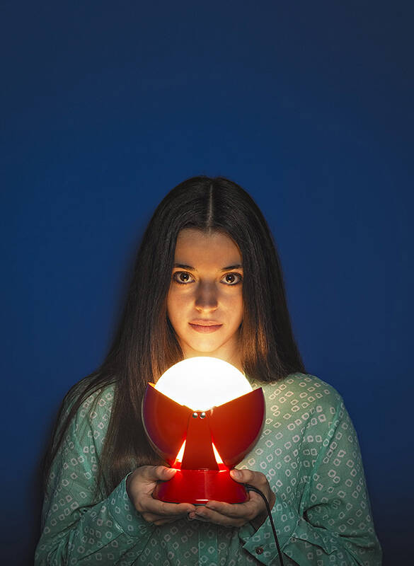Lampe à poser BUONANOTTE Jaune STILNOVO
