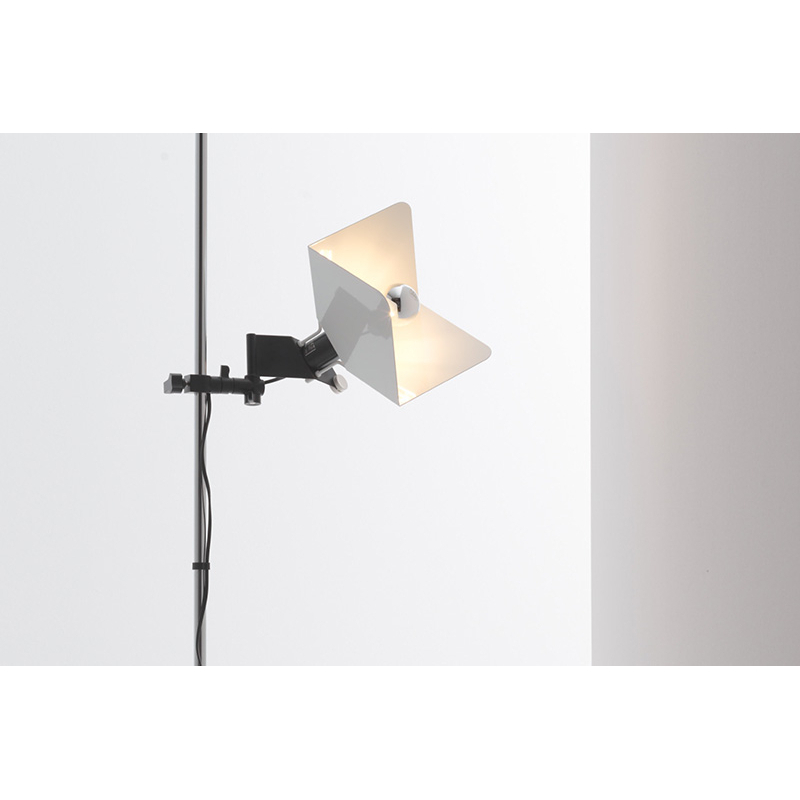 Lampadaire TRIEDRO Blanc et noir STILNOVO