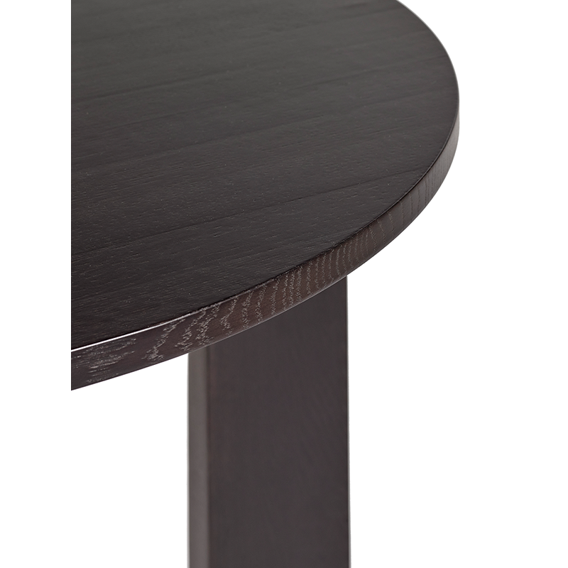 Table JEANNE HALF ROUND Ébène SERAX