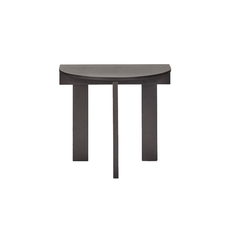 Table JEANNE HALF ROUND Ébène SERAX
