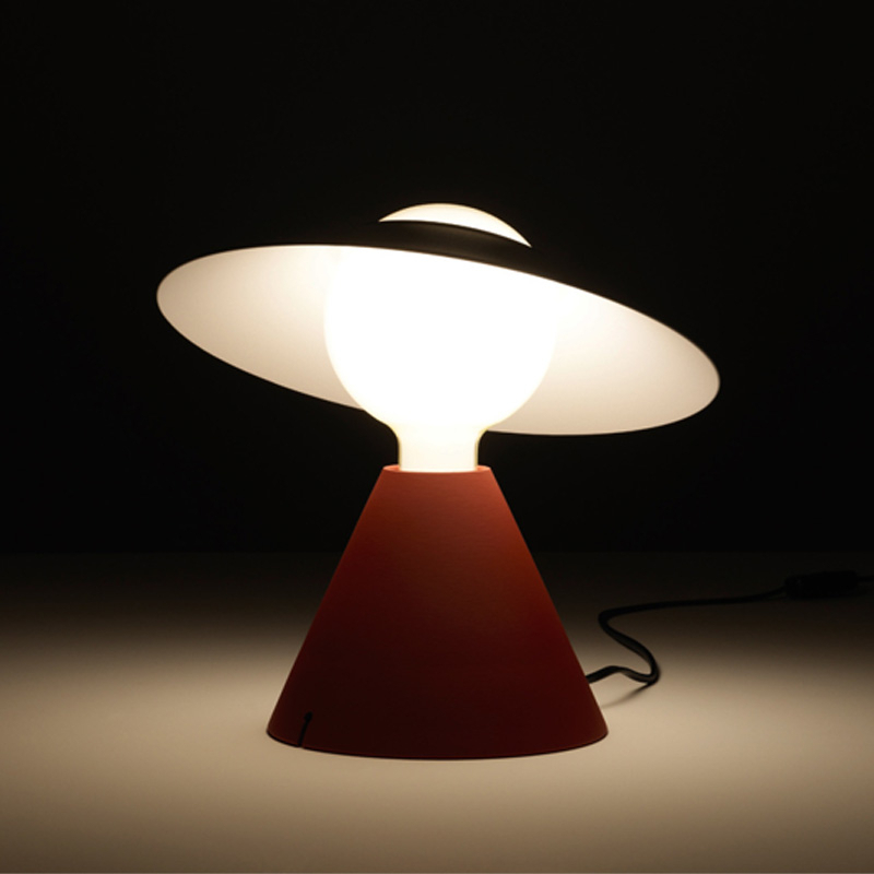 Lampe à poser FANTE Rouge brique STILNOVO