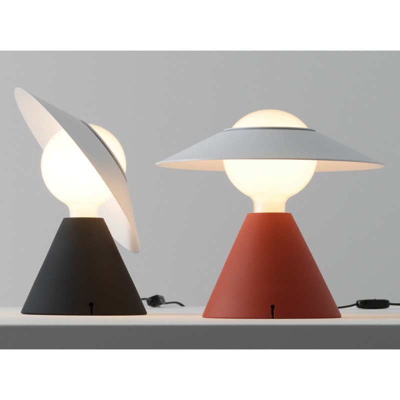 Lampe à poser FANTE Rouge brique STILNOVO
