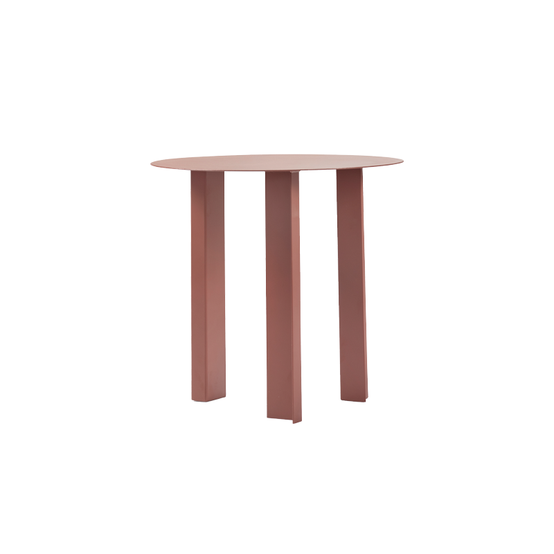 Table d'appoint guéridon TUBES S Rouge SERAX