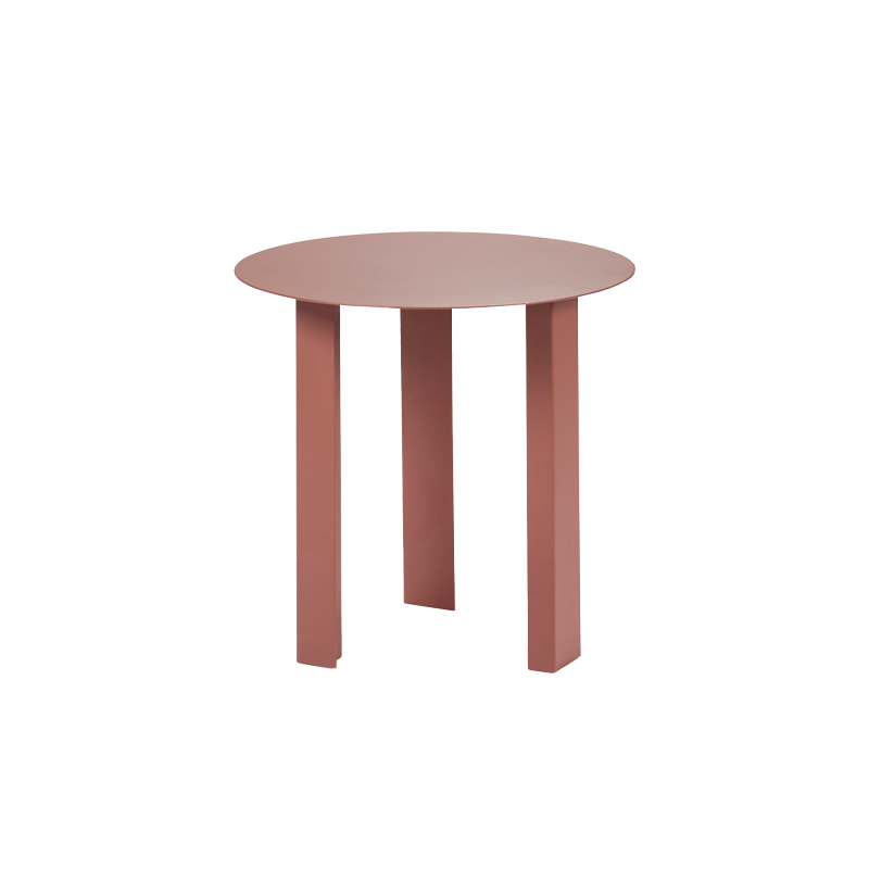 Table d'appoint guéridon TUBES S Rouge SERAX
