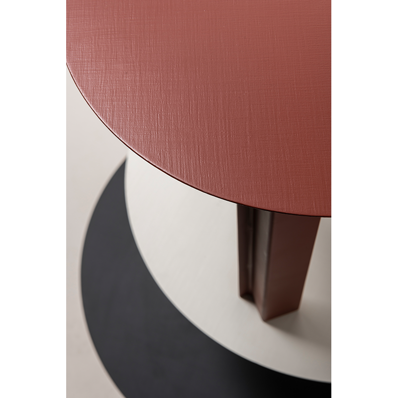 Table d'appoint guéridon TUBES S Rouge SERAX