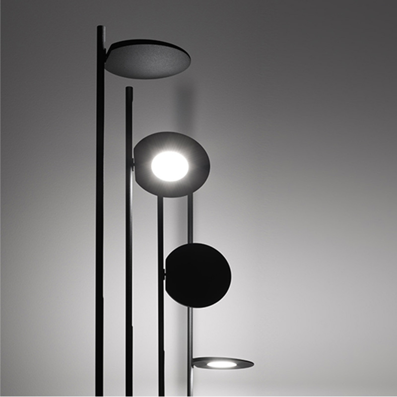Lampadaire KIMIA Noir STILNOVO