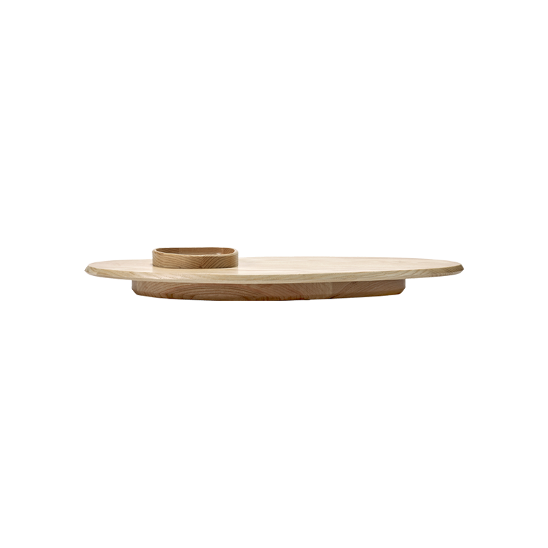 Plateau, plat PLATTER + BOWL 1 Frêne naturel SERAX