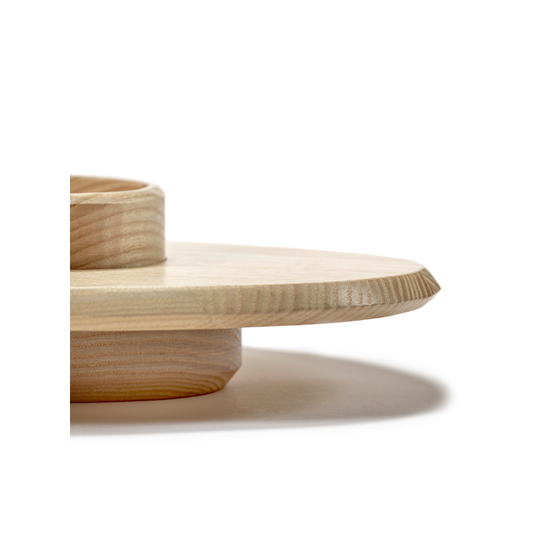 Plateau, plat PLATTER + BOWL 1 Frêne naturel SERAX