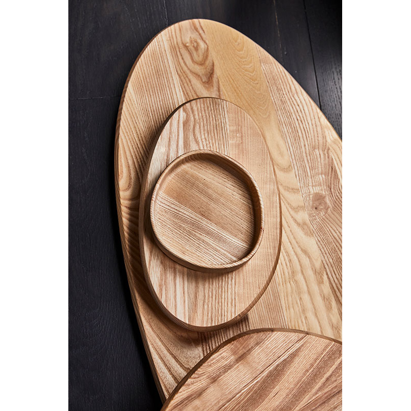 Plateau, plat PLATTER + BOWL 1 Frêne naturel SERAX