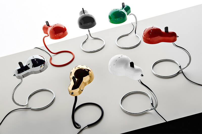 Lampe à poser MINITOPO Chrome STILNOVO
