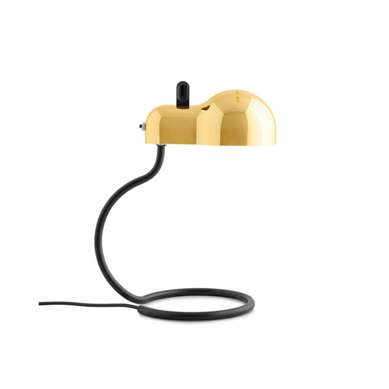 Lampe à poser MINITOPO Or/ noir STILNOVO